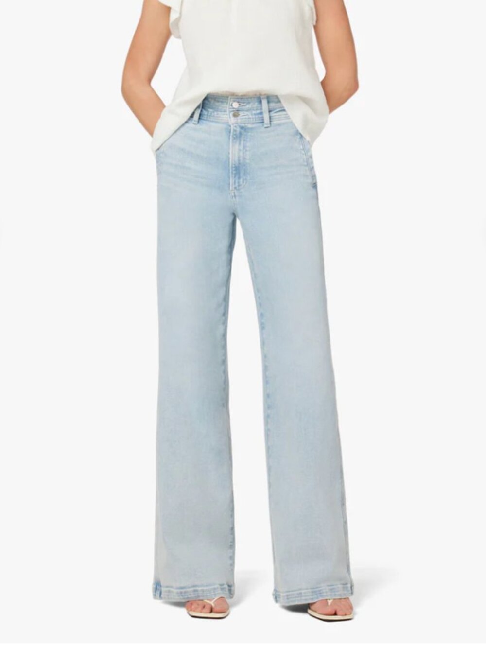 Joe's Jeans The Allana High Rise Wide Leg Jeans